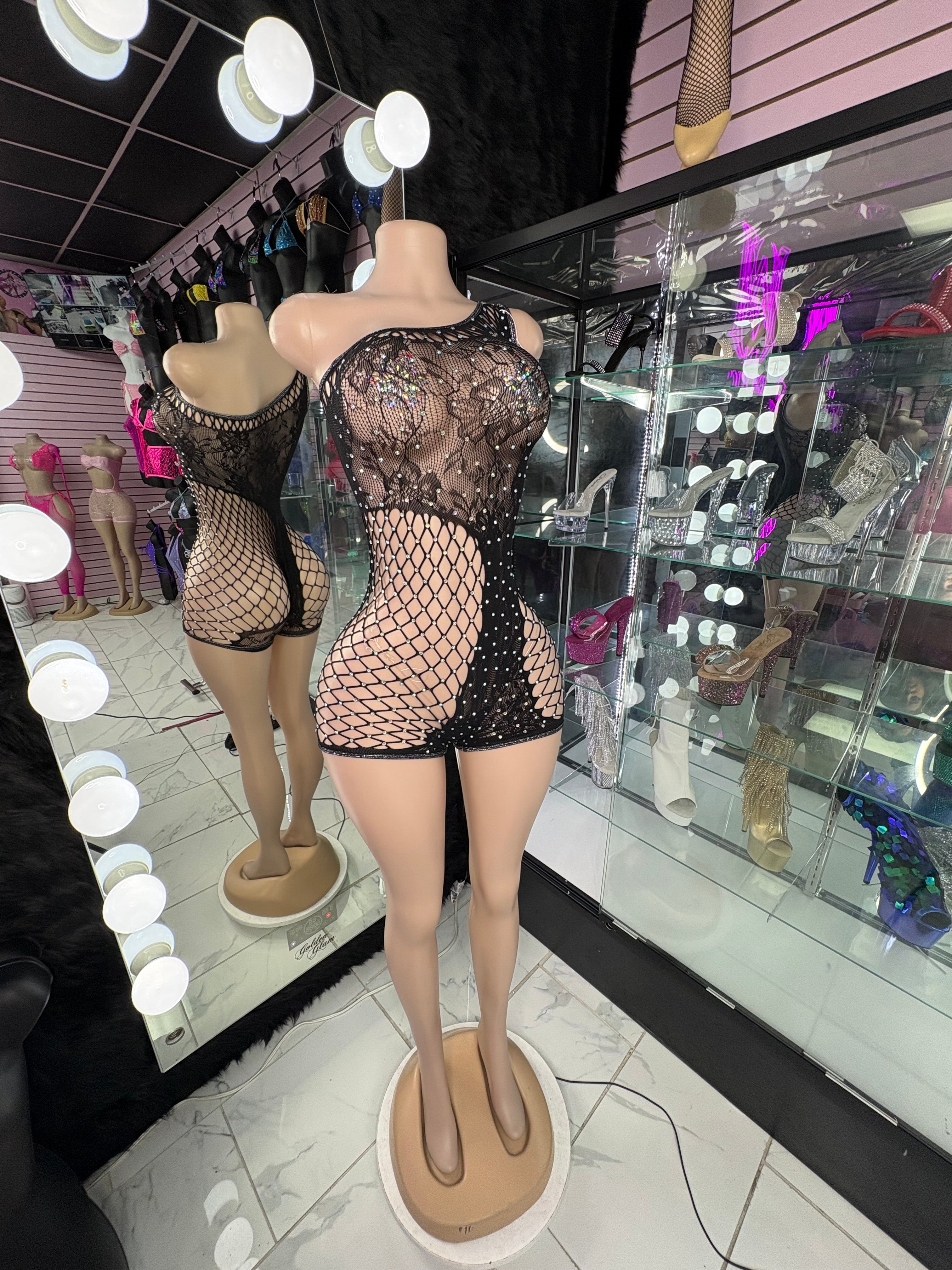 After Hours Diamond Romper