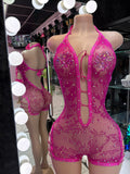 Pink Rush Romper