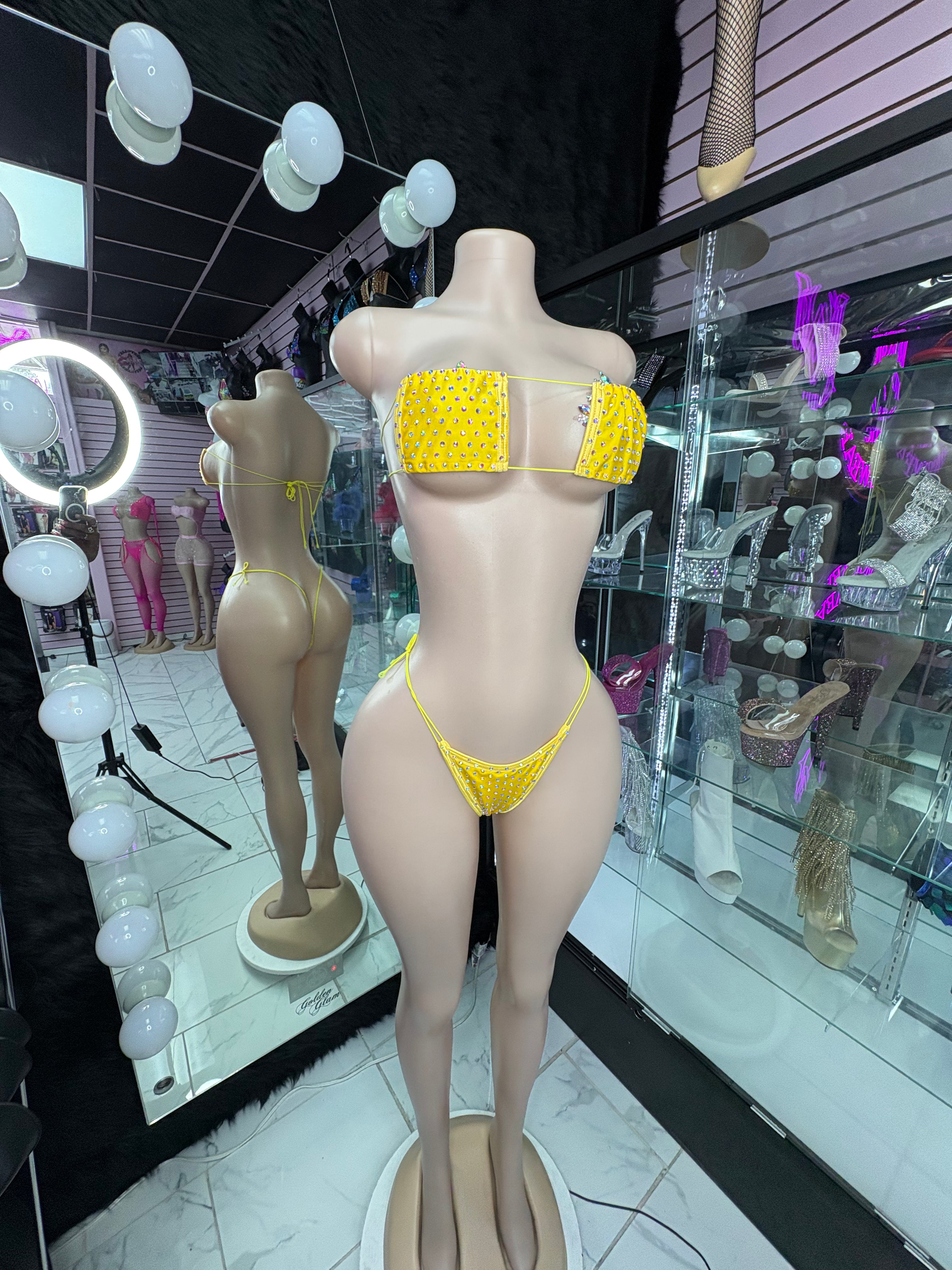 Golden Hour Drip Bikini