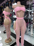 Pink Billionaire Catsuit